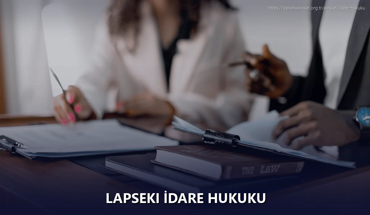 Lapseki İdare Hukuku