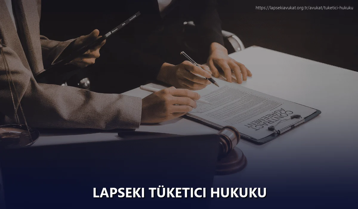 Lapseki Tüketici Hukuku